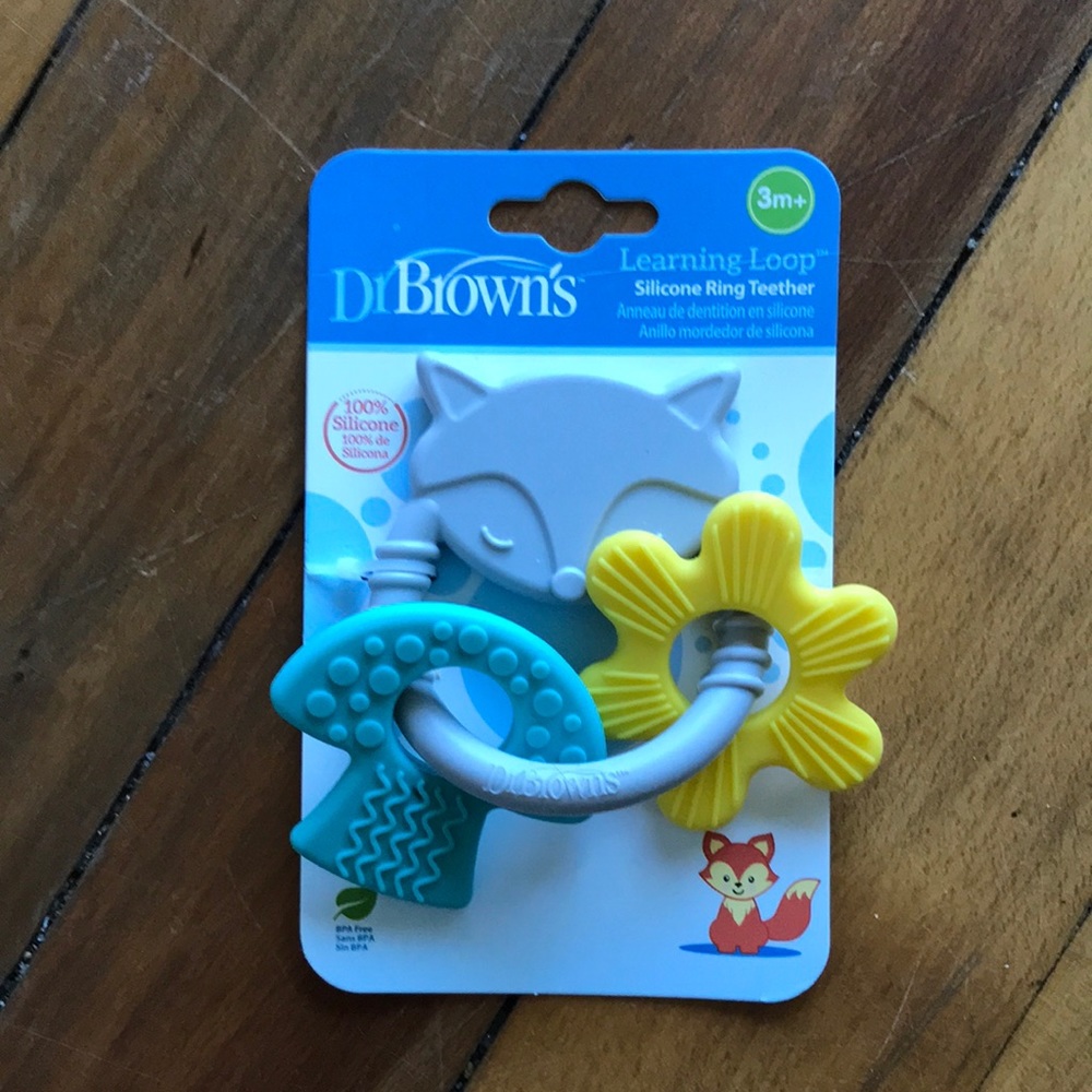 $5 SALE! NWT Silicone Ring Teether